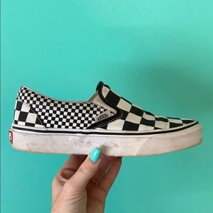 Checkered vans